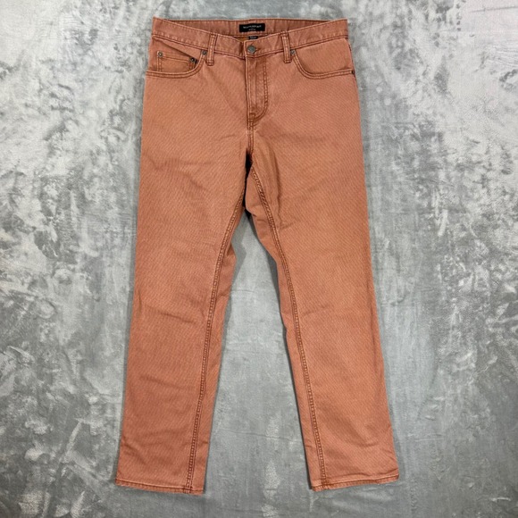 Banana Republic Other - Banana Republic Athletic Corduroy Jeans Men's Size 33x32 Orange Terracotta Pants